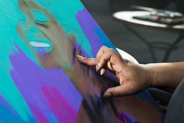 The Artist Who Created The Nina Simone Print On What Inspires Her